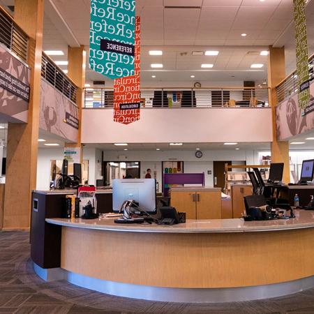 Library Desk Square